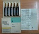 AC - CALCIUM SANDOZ + VITAMIN C 4 AMPOULES IT IS FOR COLLECTION NOT USABLE VINTAGE MEDICINE - Medical & Dental Equipment