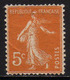 FRANCE : N° 158 ** -adhérences- (Type Semeuse Fond Plein) - PRIX FIXE - - 1906-38 Semeuse Camée