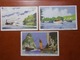 Carte Postale  - Lot De 3 Ligue Maritime Et Coloniale Cf Description (3447) - Otros & Sin Clasificación