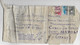 1970 - INDIA - SAC DE TOILE RECOMMANDE REGISTERED !!! Par AVION De MADRAS (VOIR DOS) => NAPOLI (ITALY) - Plaatfouten En Curiosa