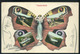 TUSNÁDFÜRDŐ 1910. Art Nouveu , Lepkés Képeslap / TUSNÁDFÜRDŐ 1910 Art Nouveau Butterfly Postcard - Hungary
