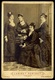MAROSVÁSÁRHELY 1875-80. Ciehulski : Ismeretlen Hölgyek, Cabinet Fotó  /  Uknown Ladies Vintage Cabinet Photo - Otros & Sin Clasificación
