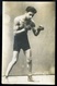 SPORT ökölvívás , Ökölvívó ,   Fotós Képeslap Ádler Zsigmondnak Dedikálva  /  SPORT Boxing Photo Vintage Pic. P.card Ded - Hongarije