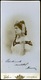 LIPTÓSZENTMIKLÓS 1890. Ca. Král Gusztáv, Színésznő , Dedikált  Cabinet Fotó  /  Actress Dedicated Vintage Cabinet Photo - Autres & Non Classés