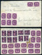 SZIL 1946. 06.11. (19 Dsz Első Nap) Dekoratív Inflációs Levél Sz USA-ba Küldve - Covers & Documents