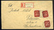 BUDAPEST 1946.06.01. (18 Dsz. 1. Nap) Ajánlott Infla Levél Palesztínába, Tel-Avív-ba Küldve! Ritka Darab! - Lettres & Documents