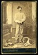 SZATMÁR 1910. Ca. Berky Dezső,  SPORT Vívás , érdekes, Ritka Cabinet Fotó  /  SPORT Fencing Intr Rare Cabinet Photo - Andere & Zonder Classificatie