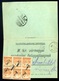 URAIUJFALU 1923. Hivatalos Levlap, Dekoratív Szükség Portóbélyeges Portózással - Lettres & Documents