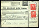 1939. Csomagszállító Arcképek Bélyegekkel, Hatbélyeges Portózással  /  Parcel P.card Portraits Stamps, 6 Stamp Postage D - Lettres & Documents