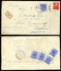 1939. Levél Arcképek 20f, , Továbbküldéssel, Kettős Portózással, Postaügynökségi Bélyegzéssel   /  Letter Portraits 20f  - Lettres & Documents