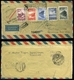 SOPRON 1953. érdekes Légi Levél Chile - Ből Visszaküldve, Csatolt "lejelentés" El ! Ritkaság! - Lettres & Documents