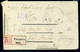 VARAZDIN 1919. Ajánlott Cenzúrázott Levél Németországba Küldve "túlélő" Ragjeggyel, Bélyegzéssel - Lettres & Documents