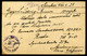 ZOMBOR 1920. 10f Díjjegyes Lap SHS Bélyegekkel  "túlélő" Bélyegzéssel Eszékre Küldve  /  10f Stationery Card SHS Stamps  - Lettres & Documents