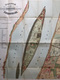 MARGITSZIGET 1872. Kőnyomatos, Kihajtható Térkép  60×76 Cm, Halácsy Sándor   /  MARGARET ISLE Litho Foldout Map - Prints & Engravings