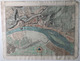 Nova Buda Et Pestinum , Pest-Buda Várostérképe A Városfalak Feltüntetésével , Színezett Térkép 1760. 43*34 Cm  /  Colore - Prints & Engravings