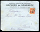 BUDAPEST 1903. Céges Levél, Céglyukasztásos Bélyeggel Rumára Küldve  /  Corp. Letter Corp. Punched Stamps To Ruma - Oblitérés