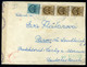 SZEREDNYE 1941. Cenzúrázott Levél, Kétnyelvű Bélyegzéssel Prerov-ba Küldve  /  Cens. Letter Bilingual Pmk To Prerov - Lettres & Documents