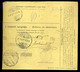 FELSŐSZIL 1919. Nemzetközi Postautalvány Hradzsin Bélyeggel Nagyszombatra Küldve  /  International Postal Money Order Hr - Lettres & Documents