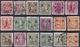 CHINE  :  LOT  DE  758  TIMBRES  1930  à  1951  .  (  37  SCANS )  . - Other & Unclassified