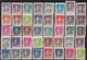 Delcampe - CHINE  :  LOT  DE  758  TIMBRES  1930  à  1951  .  (  37  SCANS )  . - Altri & Non Classificati