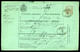 SISAK 1874 Díjjegyes Kétnyelvű Postautalvány Gospicra Küldve  /  Stationery Bilingual  Postal Money Order To Gospic - Gebruikt