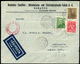 BUDAPEST1939. Budafok, Céges Légi Levél Egyiptomba Küldve  /  Budafok Corp. Airmail Letter To Egypt - Lettres & Documents