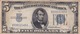 5  DOLLAR 1928 - Silver Certificates – Títulos Plata (1928-1957)