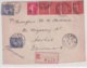 Lettre France 1930 Semeuse Calais Pour Aarhus Danemark - 1921-1960: Periodo Moderno