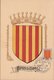 CARTE TIMBRE    1955 BLASON DU ROUSSILLON PERPIGNAN VOIR PHOTOS - 1950-1959