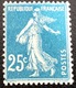 N° 140  NEUF ** SANS CHARNIÈRE ( LOT:32 ) - 1906-38 Säerin, Untergrund Glatt