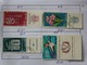 Israel - 1961 Stamps With TABs, 2 Pages - Gebraucht (mit Tabs)