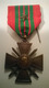 Médaille Croix De Guerre 1939 - 1940 Avec Boite"médaille De Verdun" Et Broche - France