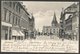 Bernburg, Markt. Karte Aus 1905, Nach Cöthen - Bernburg (Saale)