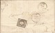(St.Post.).A.Stati.Sardegna.1861.-2c Grigio Nero (20) SPL Isolato Su Circolare Da Tortona Per Finale (213-12) - Sardegna