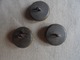 Ancien - Petit Lot 3 Boutons D'uniforme Militaire (dorés) - Boutons