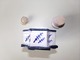 Delcampe - ENCRIER EN CERAMIQUE BLANCHE A DECOR BLEU 10 X 10 X 7 CM 355 GR - Inkwells