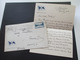 Griechenland 1936 Umschlag Und Beleg Der Hamburg Amerika Linie Geschrieben In Milwaukee Nach Wien. HAPAG - Storia Postale