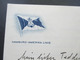 Griechenland 1936 Umschlag Und Beleg Der Hamburg Amerika Linie Geschrieben In Milwaukee Nach Wien. HAPAG - Briefe U. Dokumente