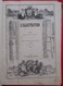 Delcampe - RARE 1843-1844 L'Illustration Tome 1 & 2 Reliés Carton N°1 (mars 1843) à 26 Et 27 à 52 (février 1844) Dedans Très Propre - 1801-1900