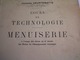 Cours De Technologie - Menuiserie - Elèves De 3 ème Des Ecoles De L'Enseignement Technique Par Jacques Heurtematte - Bricolage / Technique