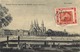 Themes Div-ref CC433- Marcophilie - Porte Timbre Millenaire De Cluny - Carte Postale Abbaye De Cluny  D Apres Lallemand - Autres & Non Classés