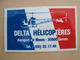 AUTOCOLLANT DELTA HELICOPTERES NIMES 30800 GARONS - Adesivi