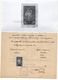 12.12.1919. KINGDOM OF SHS, CHAIN BREAKERS, VERIGARI, ZAGREB, 1 X 2 KRUNA, POSTAL STAMPS USED AS REVENUE, ERROR - Covers & Documents