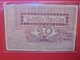 BELGIQUE 20 FRANCS 1919 CIRCULER (B.7) - 5-10-20-25 Francs