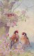 AS91 Animals - Birds - Goldfinches, Tuck Oilette, Signed A. West - Birds