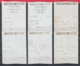 247915 / Lot Of 6 Pieces -  BUS , TRAM , Trolleybus , SOFIA , Ticket Billet , Bulgaria Bulgarie Bulgarien Bulgarije - Europa