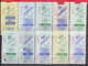 247917 / Lot Of 10 Pieces -  BUS , TRAM , Trolleybus , SOFIA , Ticket Billet , Bulgaria Bulgarie Bulgarien Bulgarije - Europa