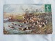 Dogs FOX HUNTING HARD PRESSED   OILETTE 9450 Stamp A 203 - Dogs
