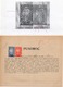 1920 VERIGARI, YUGOSLAVIA, CHAIN BREAKERS, ERROR ON 2 KRUNA BLUE STAMP WITH CIGAR, POSTAL STAMP AS REVENUE - Covers & Documents