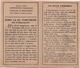 Santino Ricordo Della Comunione Pasquale 1946 Nella Parrocchia Di Migliarino (Ferrara) - Santini